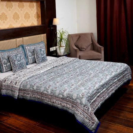 Royal Mist Block Quilt